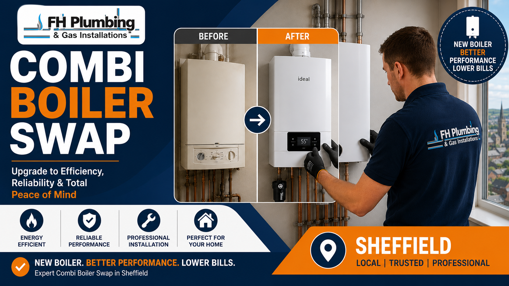 Combi Boiler Swap in Sheffield: Everything You Need to Know
